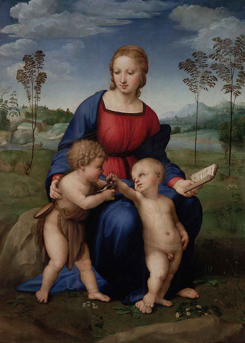 Madonna Of The Goldfinch