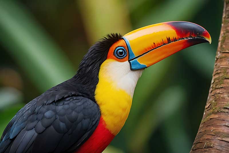 Red-Breasted Toucan